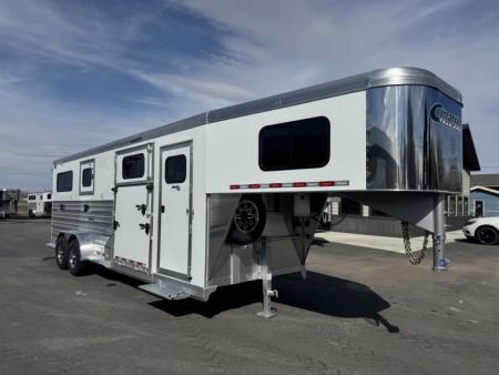 New 2027 Cimarron 2+1 Warmblood Gooseneck Horse Trailer