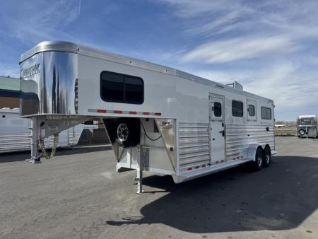 New 2027 Cimarron 2+1 Warmblood Gooseneck Horse Trailer