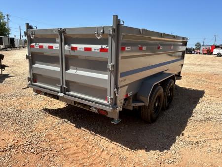 New 2026 Southern Utility 7x14 TA 14k Dump Trailer