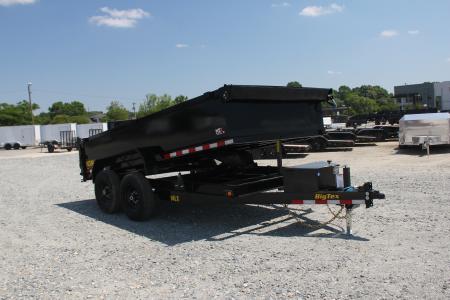 New 2027 Big Tex Trailers 7x14 14LX 14K Dump w/ Slide-In Ramps Dump Trailer