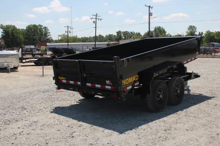 New 2027 Big Tex Trailers 7x14 14LX 14K Dump w/ Slide-In Ramps Dump Trailer