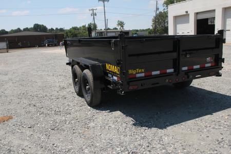 New 2027 Big Tex Trailers 7x14 14LX 14K Dump w/ Slide-In Ramps Dump Trailer