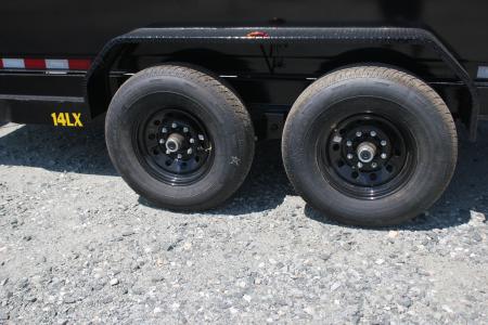New 2027 Big Tex Trailers 7x14 14LX 14K Dump w/ Slide-In Ramps Dump Trailer