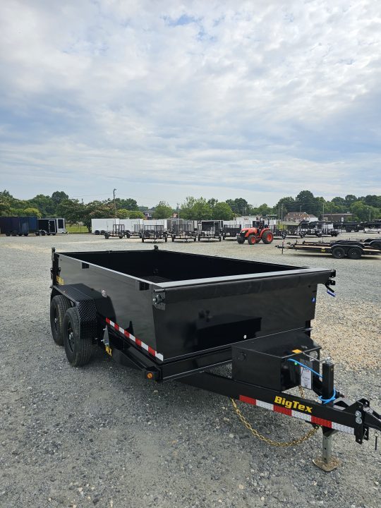 New 2027 Big Tex Trailers 7x14 14LX 14K Dump w/ Slide-In Ramps Dump Trailer