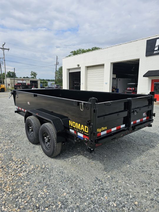 New 2027 Big Tex Trailers 7x14 14LX 14K Dump w/ Slide-In Ramps Dump Trailer