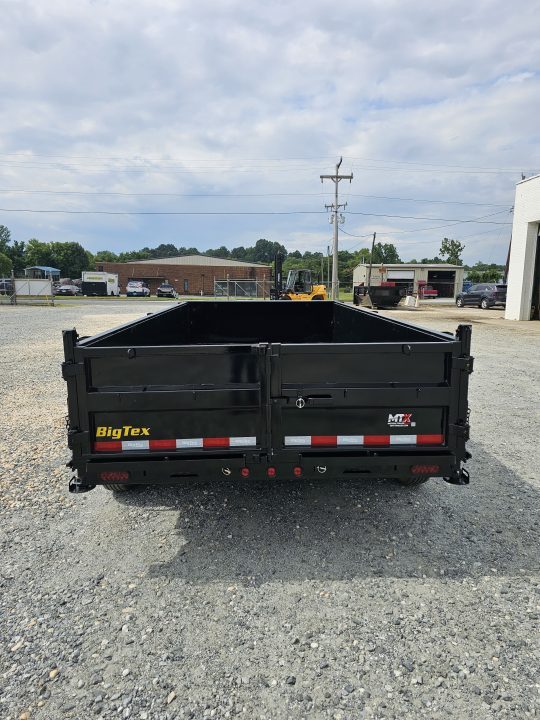 New 2027 Big Tex Trailers 7x14 14LX 14K Dump w/ Slide-In Ramps Dump Trailer