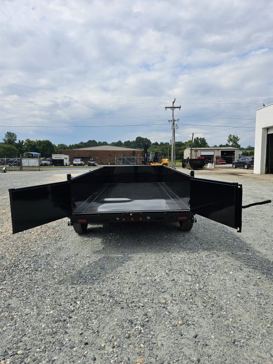 New 2027 Big Tex Trailers 7x14 14LX 14K Dump w/ Slide-In Ramps Dump Trailer
