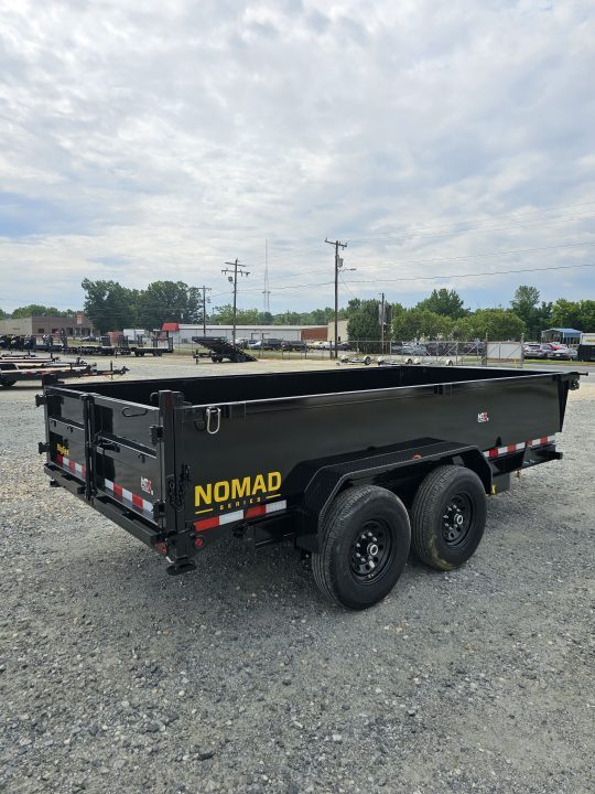 New 2027 Big Tex Trailers 7x14 14LX 14K Dump w/ Slide-In Ramps Dump Trailer