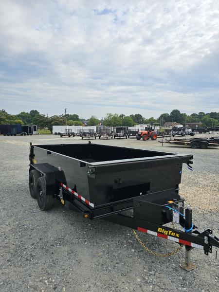 New 2027 Big Tex Trailers 7x14 14LX 14K Dump w/ Slide-In Ramps Dump Trailer