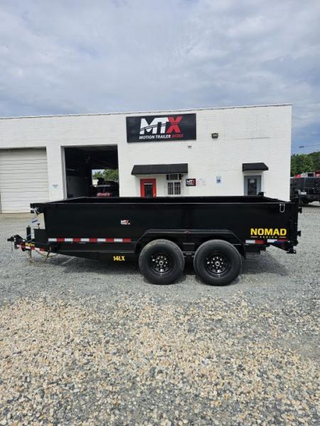 New 2027 Big Tex Trailers 7x14 14LX 14K Dump w/ Slide-In Ramps Dump Trailer