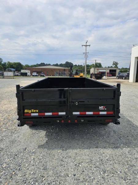 New 2027 Big Tex Trailers 7x14 14LX 14K Dump w/ Slide-In Ramps Dump Trailer