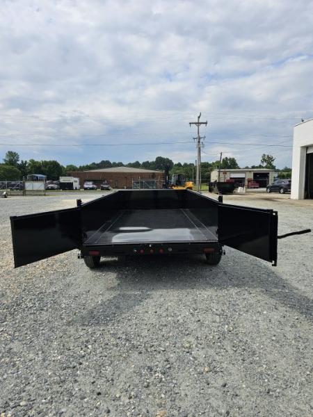 New 2027 Big Tex Trailers 7x14 14LX 14K Dump w/ Slide-In Ramps Dump Trailer