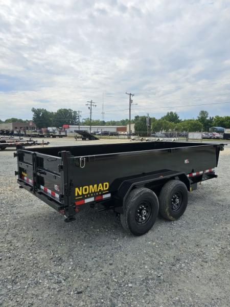 New 2027 Big Tex Trailers 7x14 14LX 14K Dump w/ Slide-In Ramps Dump Trailer