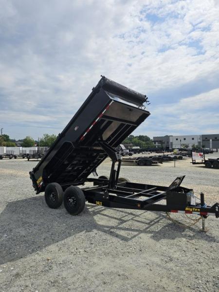 New 2027 Big Tex Trailers 7x14 14LX 14K Dump w/ Slide-In Ramps Dump Trailer