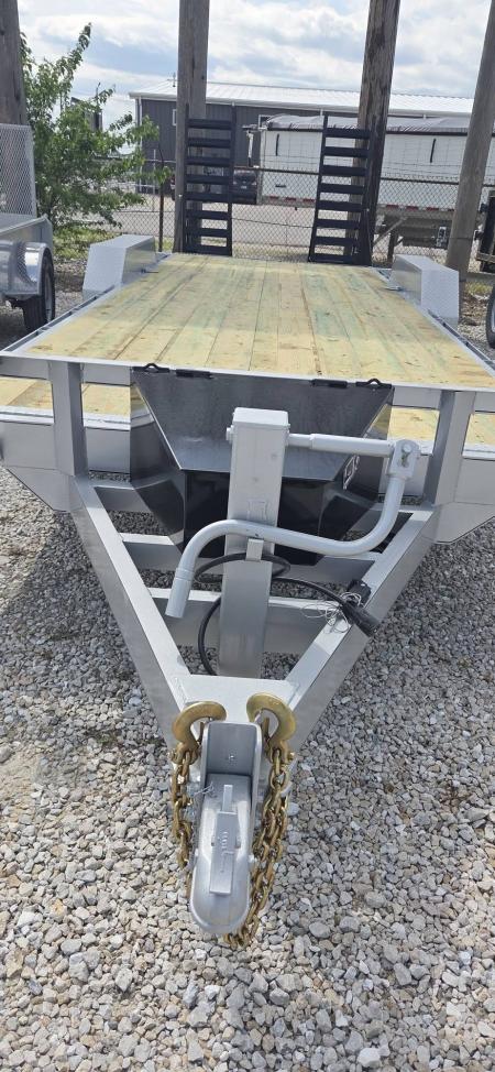 New 2027 Maxwell 22' Skid Steer Flatbed Equipment Trailer