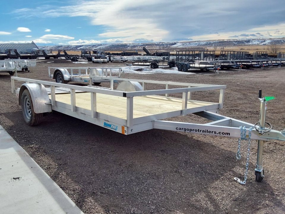 New 2026 Cargo Pro Aluminum 12' Utility Trailer