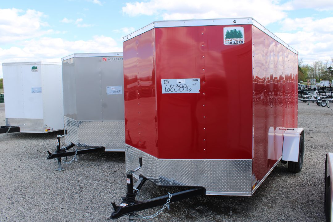 New 2026 RC Trailers 6X12 R RGT STOCK ID 53306 Cargo / Enclosed Trailer