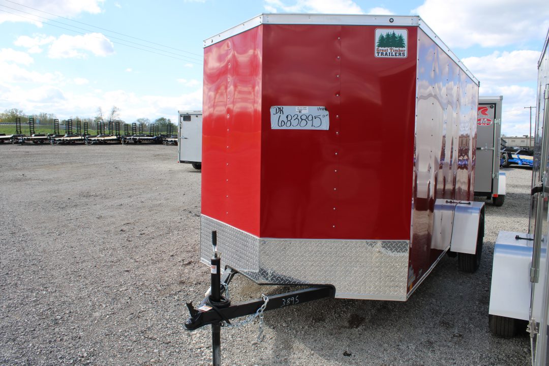 New 2026 RC Trailers 6X12 R RGT STOCK ID 53309 Cargo / Enclosed Trailer