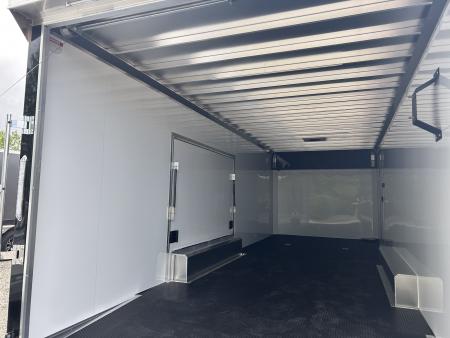 New 2026 ATC 24 FT ROM 400 ALUMINUM ENCLOSED CAR HAULER PREMIUM ESCAPE DOOR