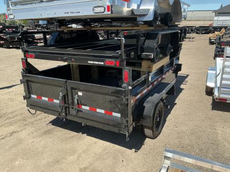 New 2026 Sure-Trac 7X12 14K HD LP SCISSOR Dump Trailer