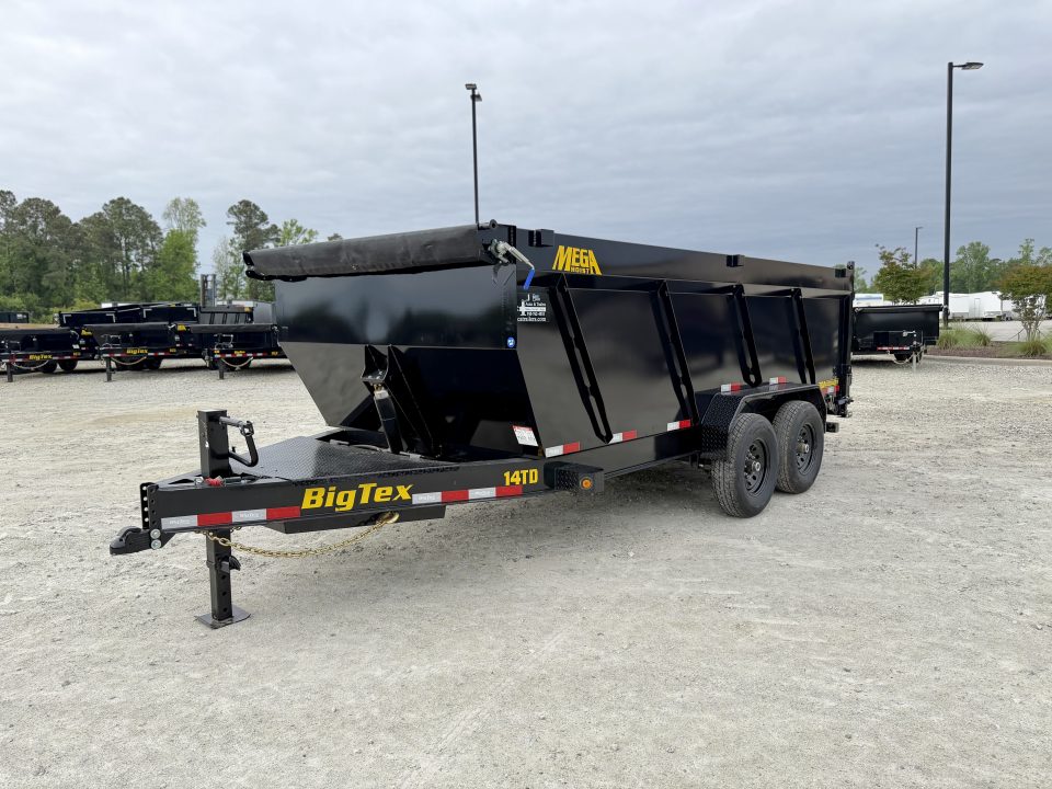 New 2026 Big Tex Trailers 14TD-16C4A-BK Dump Trailer