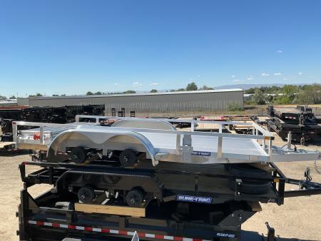 New 2026 Sure-Trac 7x14 7K Alum Tube Top Utility Trailer