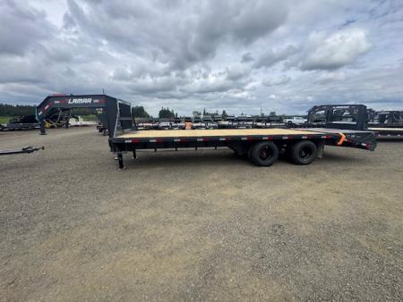 New 2026 LAMAR TRAILERS FD 102x25 24K Flatbed Trailer GOOSENECK
