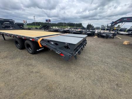 New 2026 LAMAR TRAILERS FD 102x25 24K Flatbed Trailer GOOSENECK