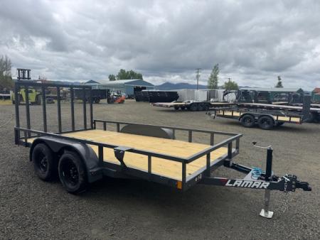New 2026 LAMAR TRAILERS UC 83x14 7K Flatbed Trailer