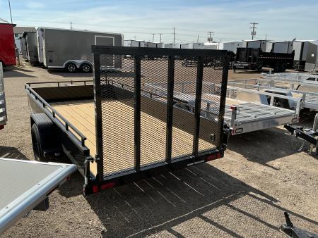 New 2026 Sure-Trac 6X12 3K STEEL HIGH SIDE Utility Trailer