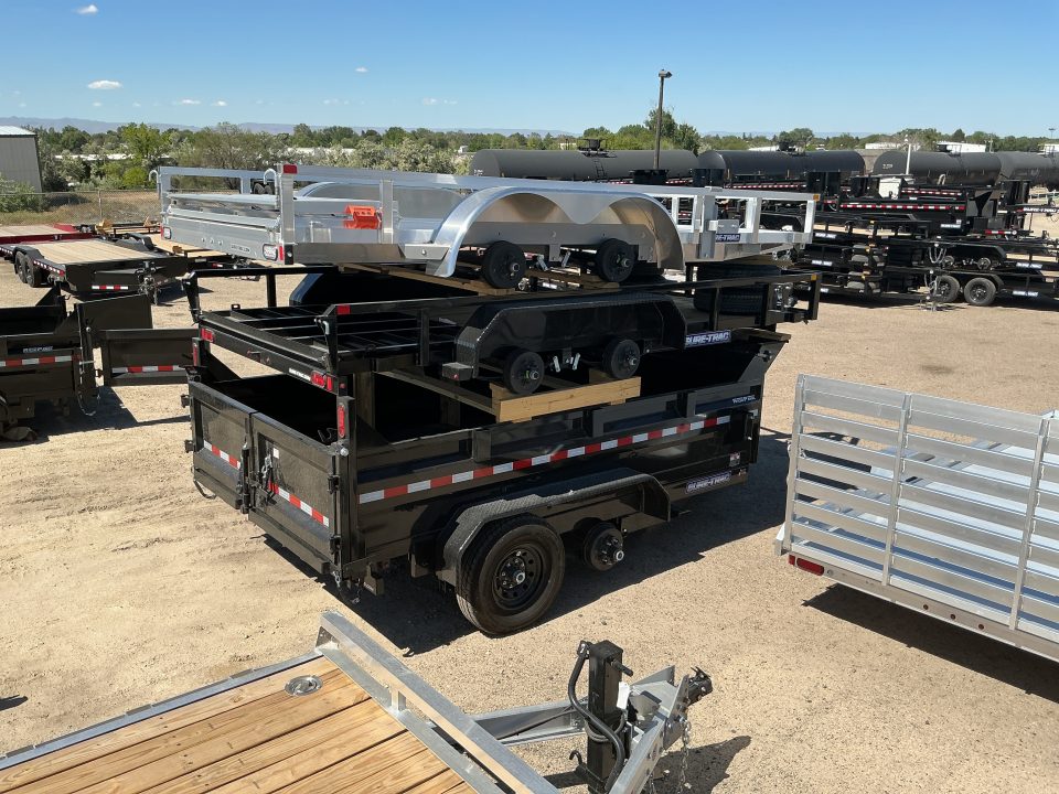 New 2026 Sure-Trac 7X14 7K TUBE TOP Utility Trailer