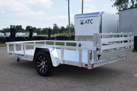 New SPORT HAVEN 6x12 DELUXE SERIES UTILITY TRAILER w/ BI-FOLD RAMP GATE