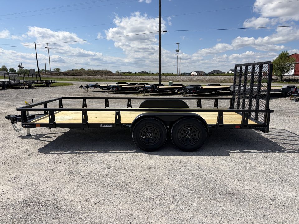New 2026 HTC SUT716T (83" x 16') 7K Utility Trailer