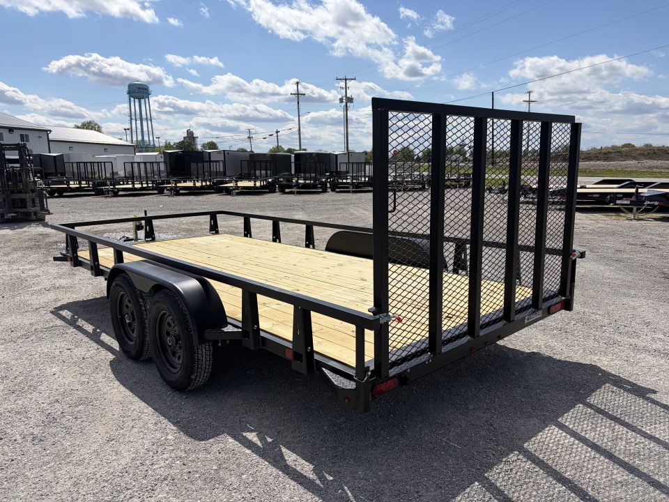 New 2026 HTC SUT716T (83" x 16') 7K Utility Trailer