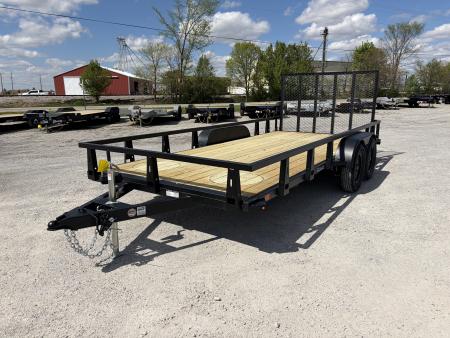 New 2026 HTC SUT716T (83  x 16') 7K Utility Trailer