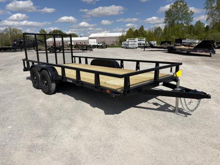 New 2026 HTC SUT716T (83" x 16') 7K Utility Trailer