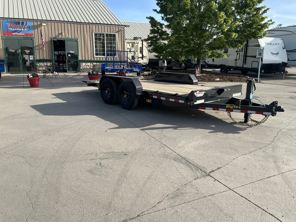 New 2026 Big Tex 14FT-16BK Flatbed Trailer