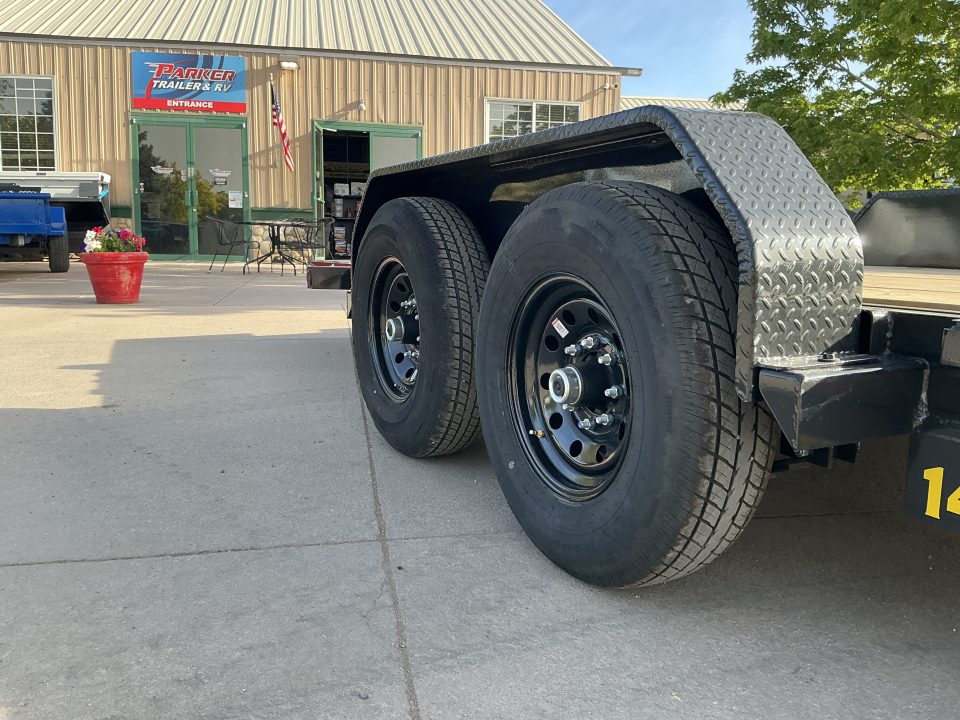 New 2026 Big Tex 14FT-16BK Flatbed Trailer