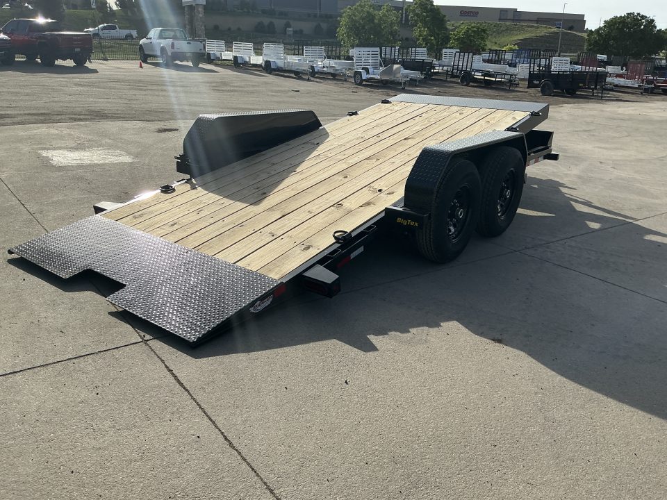New 2026 Big Tex 14FT-16BK Flatbed Trailer