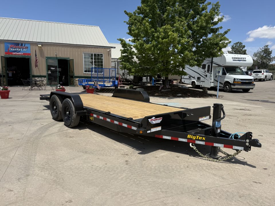 New 2025 Big Tex 14FT-20BK Flatbed Trailer