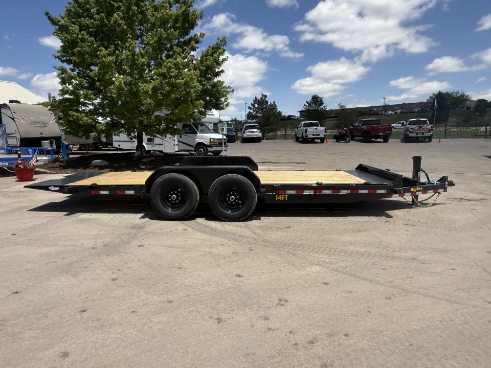 New 2025 Big Tex 14FT-20BK Flatbed Trailer