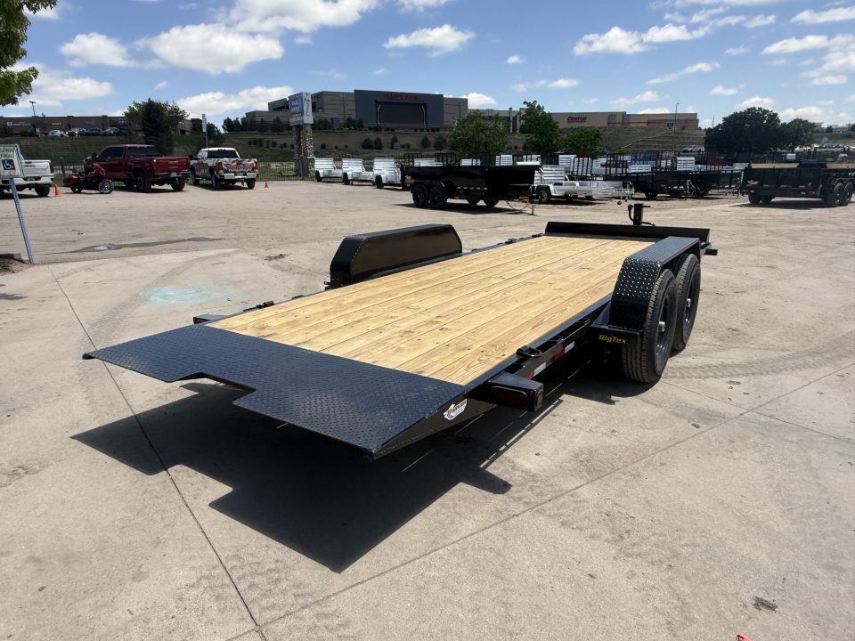 New 2025 Big Tex 14FT-20BK Flatbed Trailer