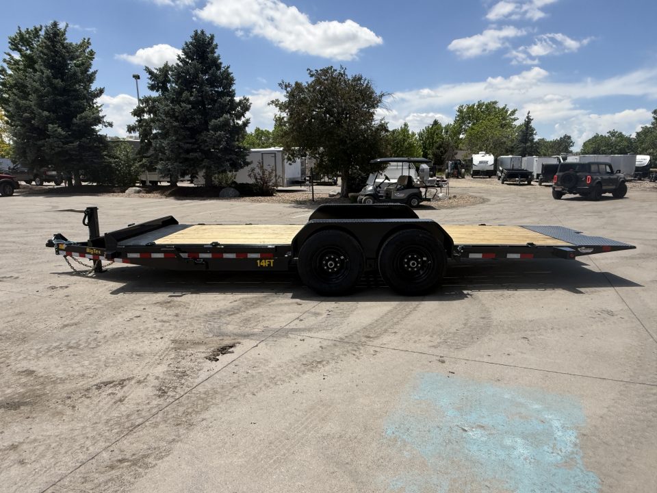 New 2025 Big Tex 14FT-20BK Flatbed Trailer