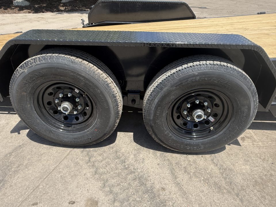New 2025 Big Tex 14FT-20BK Flatbed Trailer
