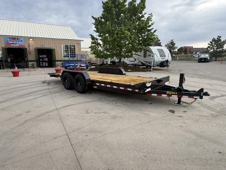 New 2025 Big Tex Trailers 14FT-20BK Flatbed Trailer
