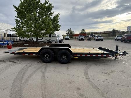 New 2025 Big Tex Trailers 14FT-20BK Flatbed Trailer