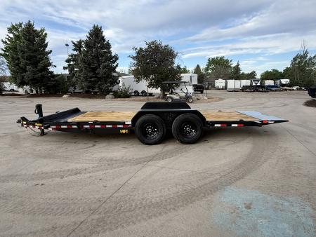 New 2025 Big Tex Trailers 14FT-20BK Flatbed Trailer