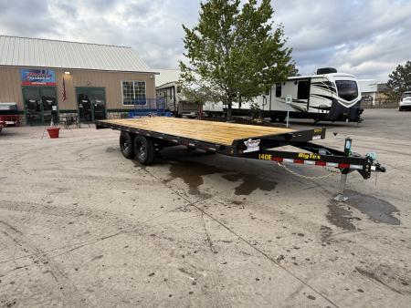New 2026 Big Tex 8.5x20 Flatbed Trailer