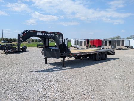 New 2026 Hillcrest 25' Deckover Gooseneck - 22K