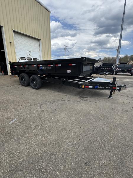 New 2026 Load Trail 83 X16' Dump Trailer Ramps / Tarp / 7 GA Floor